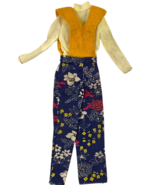 Vtg Barbie Best Buy Jumpsuit #8685 – Turtles &amp; Flowers Mattel 1973 Doll ... - €8,54 EUR