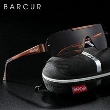 BARCUR Aluminum Magnesium Men&#39;s Sunglasses Pilot Driving UV400 Protectio... - $40.01 CAD