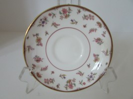 WEDGWOOD FINE CHINA DINNERWARE SAUCER ROUEN PATTERN MADE IN ENGLAND - $4.90