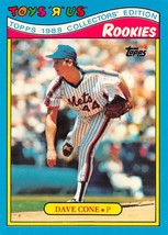 1988 Topps Toys R Us Rookies #8 David Cone New York Mets ⚾ - £0.69 GBP