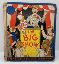 Vintage 1938 the Big Show Mckee bright colors gorgeous illustrations - £11.00 GBP
