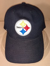 Pittsburgh Steelers Ball Cap | Adjustable Strap | Reebok | Wool/Acrylic - £18.68 GBP