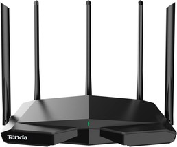 Tenda Axe5700 Smart Wifi 6E Router, Tri-Band Gigabit Wireless Router, Rx27Pro - $162.61