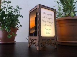 loss of brother / Brother memorial lantern /  You may not be with me any more /  - £63.99 GBP