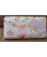 SUMIKKO GURASHI CHARACTERS PINK WALLET Brand New 7&quot; 8&quot; JAPAN TOREBA IMPORT - $54.69 CAD