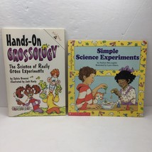 Vtg Lot 2 Kids Books Simple Science Experiments Hands-On Grossology Really Gross - £11.76 GBP