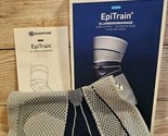 Bauerfeind Epitrain Ellenbogenbandage Elbow Support Size 5 Titanium Open... - $36.95