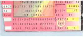 Bobby &amp; The Midnites Grateful Dead Ticket Stub August 28 1984 Upper Darb... - £43.35 GBP
