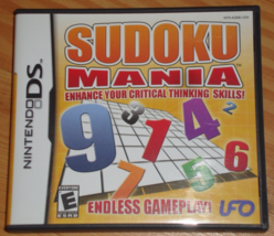 Sudokumania  (Nintendo DS, 2006)  COMPLETE - $6.73 CAD
