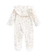First Impressions Baby Girls Cotton Footed Coverall, Size 0/3Months - £11.85 GBP
