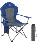 High Back Folding Camping Chair, Ever Advanced, Large And Fully Padded, ... - £48.64 GBP