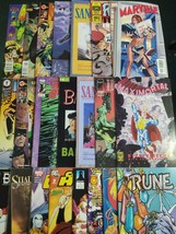 Lot Of 25 Comic Books Marvel DC and Indie Comics Bagged and Boarded 1990s 2000s - £23.79 GBP