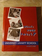 University Liggett School 2010 Yearbook Spirit What&#39;s Your Angle Grosse ... - $29.69