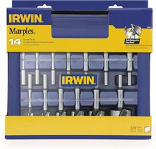 IRWIN Marples Forstner Bit Set, Wood Drill Bits, Made of Carbon Steel,, ... - £36.32 GBP