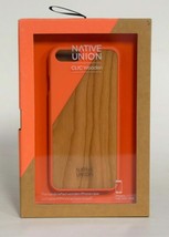 NEW Native Union CLIC Wooden Handcrafted Case For iPhone 6s 6 Coral Cherry Wood - £7.52 GBP