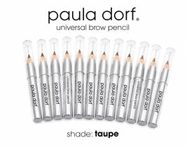 PAULA DORF Lot Of 12 Mini Eye Brow Pencils Taupe .01oz Sealed Discontinu... - $13.50