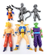 Lot of 6 Dragon Ball Z Action Figures Irwin Burger King Goku Piccolo Nap... - €34,34 EUR