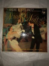 Andre Kostelanetz and His Orchestra Strauss Waltzes LP Columbia CL 805 V... - $31.88