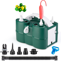 Balloon Pump Electric, 3-In-1 Portable Automatic Dual Nozzle Inflator 11... - €57,10 EUR