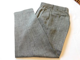 City Streets Men&#39;s Suit Pants Slacks Charcoal to Black Size W32 Preowned... - $49.49