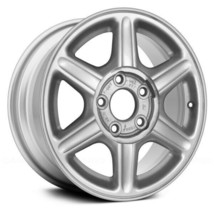 Wheel For 2003-04 Oldsmobile Alero 15x6 Alloy 6 I Spoke 5-114.3mm Painted Silver - £244.66 GBP