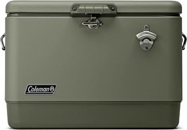 Reunion 54 Quart Steel Belted Cooler | Coleman Ice Chest - £198.02 GBP