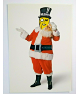 Mr Peanut In Santa Claus Suit &amp; Mask Christmas Postcard Planters Nuts Un... - £2.88 GBP
