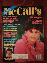 McCALLs Magazine August 1982 Marie Osmond Jane Wyman Alice Adams Sonya Dorman - £7.67 GBP