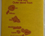 Vintage Scenic Air Tours brochureHawaii 1986 - $8.90