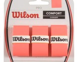 Wilson Pro Overgrip Comfort - 3 Pack (Orange) - £13.56 GBP