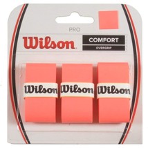Wilson Pro Overgrip Comfort - 3 Pack (Orange) - £13.38 GBP