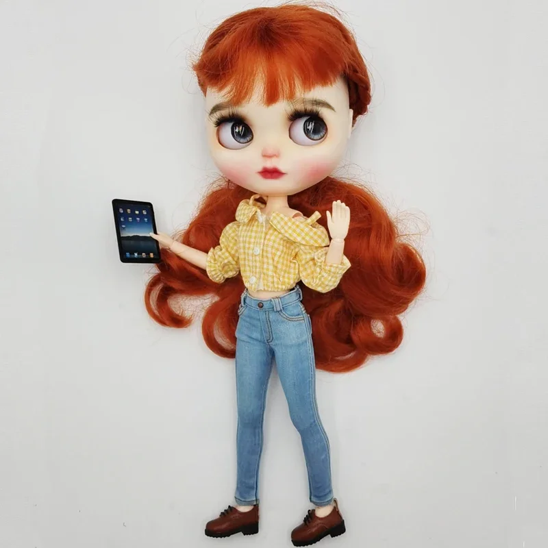 Blythe Azone Doll Clothes Fashion Camisole Jeans Pants for Doll Shoes Bo... - £11.71 GBP+