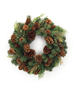 Mixed Pine and Pinecone Wreath 26&quot;D - €85,61 EUR