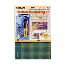 Olfa Rty-St/ Cg 45mm Rotary Cutter/ Self Healing Mat/ Quilt Ruler Making Set  - $76.00