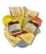 TONIGHT WE PASTA! Signature Gourmet &#39;Yellow&#39; Gift Baskets from Marano Fo... - £62.84 GBP