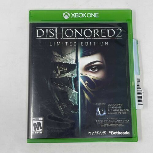Primary image for Dishonored 2 Limited Edition Microsoft Xbox One, 2016 Video Game Working Tested