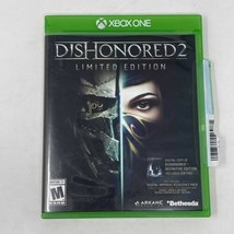 Dishonored 2 Limited Edition Microsoft Xbox One, 2016 Video Game Working Tested - $4.99