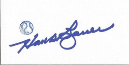 Hank Bauer Signed Vintage Index Card Yankees - £15.56 GBP