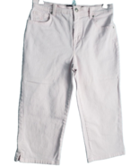 Gloria Vanderbilt Womens Cropped Jeans Size 4 Light Pink Amanda Capri EX... - $16.27 CAD