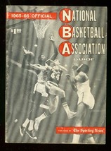 Official National Basketball Association Guide 1965-66 Fn - £64.50 GBP