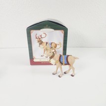 2001 Hallmark Keepsake Ornament  &#39;Ready Reindeer&#39; - in Original Box - £12.51 GBP