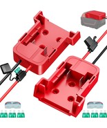 2 Packs Power Wheel Adapter for Milwaukee M18 Battery Adapter 18V Power ... - $33.44 CAD