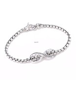 John Hardy JAI Infinity Box (3.7mm) Sterling Silver Bracelet  - 6-1/4&quot; X... - €241,94 EUR