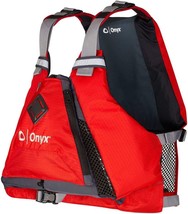 Onyx MoveVent Torsion Paddle Sports Life Jacket, Red, XS/S - $88.99