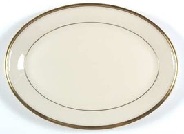 Lenox Eternal 13&quot; Oval Serving Platter, Fine China Dinnerware - £105.43 GBP