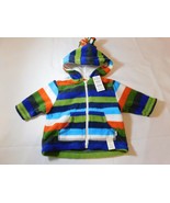The Children&#39;s Place Boy&#39;s Long Sleeve Fleece Hoodie Striped Size Variat... - £12.42 GBP