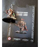 Chaos Space Marine Lord Thunder Hammer Obsidius Mallex Warhammer 40k Pai... - $908.40 MXN