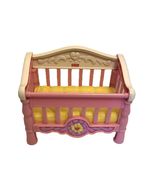 Mattel Fisher-Price Dollhouse Snap N Style Naptime for Nikki Baby Crib  ... - $7.95