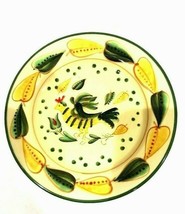 Temp-Tations 4-Dessert Plates by Tara BIRDS OF PARADISE 6 1/2&quot; D Ceramic... - £35.05 GBP
