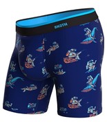 BN3TH Classic Printed Boxer Briefs Mypakage Pouch Technology Blue - $914.43 MXN
